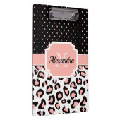Niedliche Leopardrucke Klemmbrett (Rechts)