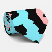 Niedliche Leopardrucke Krawatte (Gerollt)