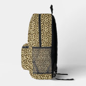 Niedliche Leopardrucke | MIT MONOGRAMM Bedruckter Rucksack (Rechts)