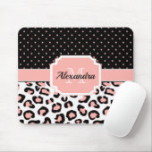 Niedliche Leopardrucke Mousepad (Mit Mouse)