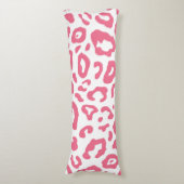 Niedliche Leopardrucke Seitenschläferkissen (Vorderseite Vertikal)