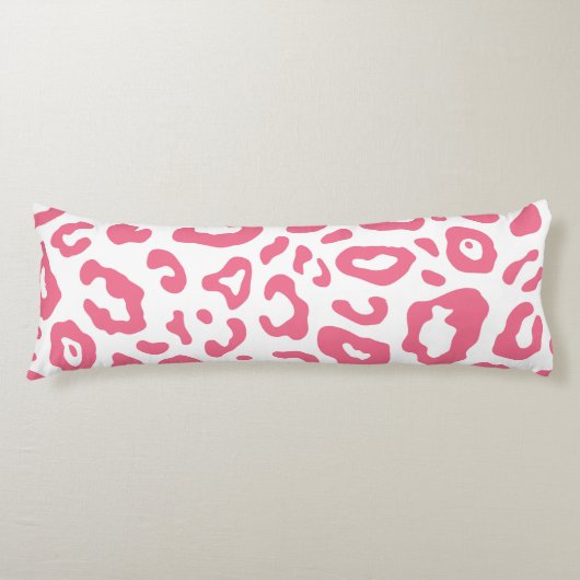 Niedliche Leopardrucke Seitenschläferkissen (Vorderseite)