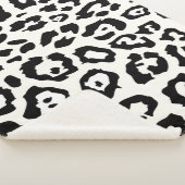 Niedliche Leopardrucke Sherpadecke (3/4)