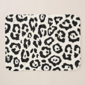 Niedliche Leopardrucke Sherpadecke (Vorderseite (Horizontal))