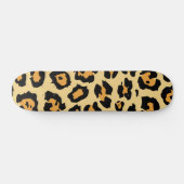 Niedliche Leopardrucke Skateboard (Horizontal)