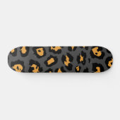 Niedliche Leopardrucke Skateboard (Horizontal)