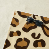 Niedliche Leopardrucke Strandtuch (Beispiel)