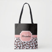 Niedliche Leopardrucke Tasche (Vorderseite)