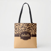 Niedliche Leopardrucke Tasche (Vorderseite)