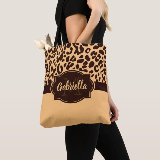 Niedliche Leopardrucke Tasche (Von Nahem)