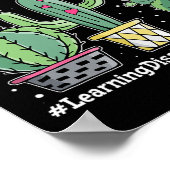 Niedliche Lernschwächen Fachleute treten zurück Poster (Ecke)