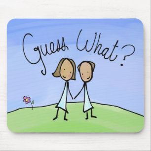 Niedliche Lesben schätzen was Mousepad