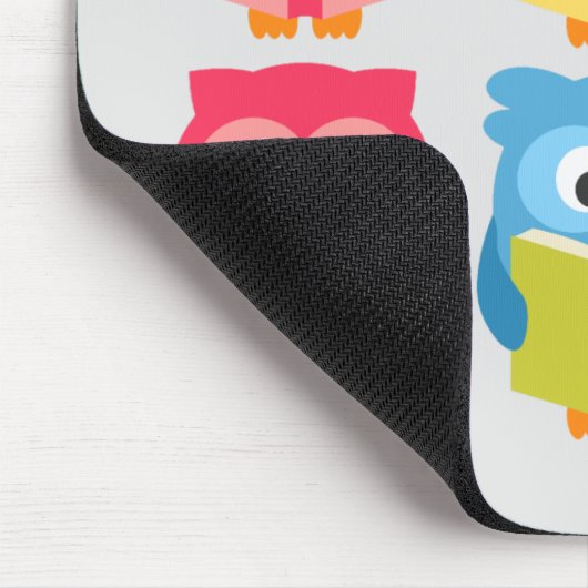 Niedliche Lesekeule Mousepad (Ecke)