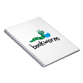 Niedliche Lesemaschine mit Buch lesen (Rechte Seite)