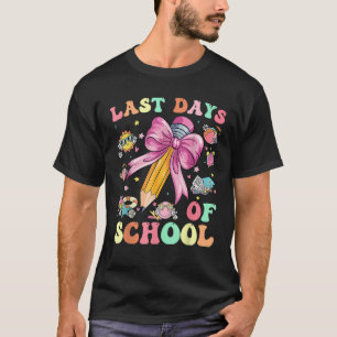 Niedliche letzte Tage Schulmädchen Coquette Bow Te T-Shirt
