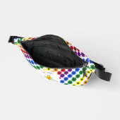 Niedliche LGBT-Proud-Regenbogenbiene und -Blume Bauchtasche (Offen)