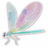 Niedliche Libelle Aufkleber (Vorderseite)