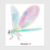 Niedliche Libelle Aufkleber (Blatt)