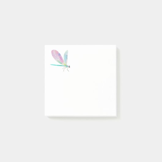 Niedliche Libelle Post-it Klebezettel (Vorderseite)