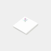 Niedliche Libelle Post-it Klebezettel (angewinkelt)
