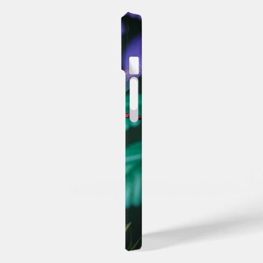 Niedliche Libellen auf einem Pilz - Case-Mate iPhone Hülle (Rückseite / Links)