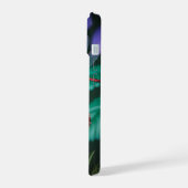 Niedliche Libellen auf einem Pilz - iPhone 15 Hülle (Linke Seite)