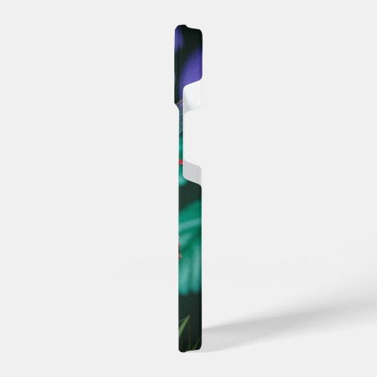 Niedliche Libellen auf einem Pilz - iPhone Hülle (Linke Seite)