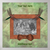 Niedliche Libellen bilden Ihr eigenes Foto Poster (Vorne)