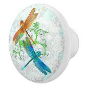 Niedliche Libellen Keramikknauf (Rechts)