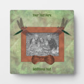 Niedliche Libellen kreieren Ihr eigenes Foto Fotoplatte (Vorderseite)