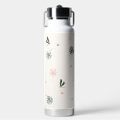 Niedliche Libellen und Blume Trinkflasche (Vorderseite)