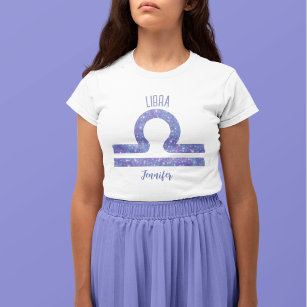 Niedliche Libra Astrologie Zeichen für benutzerdef T-Shirt