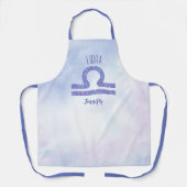 Niedliche Libra Astrologie Zeichen für Personalisi Schürze (Vorderseite)