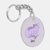 Niedliche Libra Dragon-Design Zodiac Schlüsselanhänger (Vorderseite links)