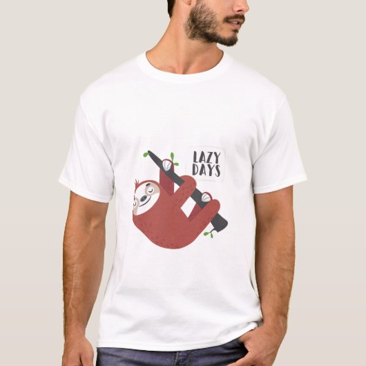 Niedliche Lichttage-Design T-Shirt (Vorderseite)