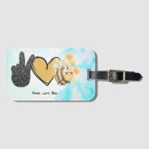 Niedliche Liebe Bienen