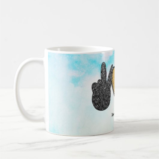 Niedliche Liebe Bienen Kaffeetasse (Links)