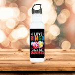 niedliche Liebe Bingo Grandkids Wortart Edelstahlflasche<br><div class="desc">niedliche Liebe Bingo Grandkids Wortart Edelstahlwasserflasche</div>