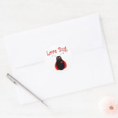 Niedliche Liebe Bug Ladybug Aufkleber (Umschlag)