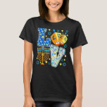 Niedliche LIEBE Chanukah Hanukkah Dekorationen Dre T-Shirt<br><div class="desc">Niedliche LIEBE Chanukah Hanukkah Dekorationen Dreidel Menorah</div>