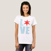Niedliche Liebe Chicago T-Shirt (Vorne ganz)