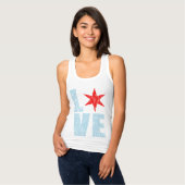Niedliche Liebe Chicago Tank Top (Vorderseite Vollansicht)