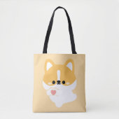 Niedliche Liebe Corgi Tasche (Vorderseite)