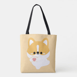 Niedliche Liebe Corgi Tasche