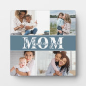 Niedliche LIEBE, DASS DU MAMA Foto Muttertag Fotoplatte (Vorderseite)