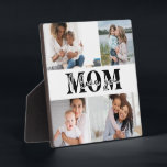 Niedliche LIEBE, DASS DU MAMA Foto Muttertag Fotoplatte<br><div class="desc">Niedlich I Liebe You Mama Mother's Day Foto Plaque enthält vier Ihrer Lieblings-Fotos mit dem Text "I Liebe you Mama" in der modernen schwarzen Typografie. Entworfen von ©Evco Studio www.zazzle.com/store/evcostudio</div>