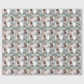Niedliche LIEBE, DASS DU MAMA Foto Muttertag Geschenkpapier (Flach)