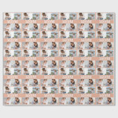 Niedliche LIEBE, DASS DU MAMA Foto Muttertag Geschenkpapier (Flach)