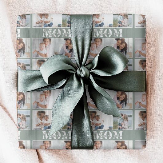 Niedliche LIEBE, DASS DU MAMA Foto Muttertag Geschenkpapier