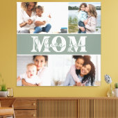 Niedliche LIEBE, DASS DU MAMA Foto Muttertag Leinwanddruck (Insitu (Wohnzimmer))